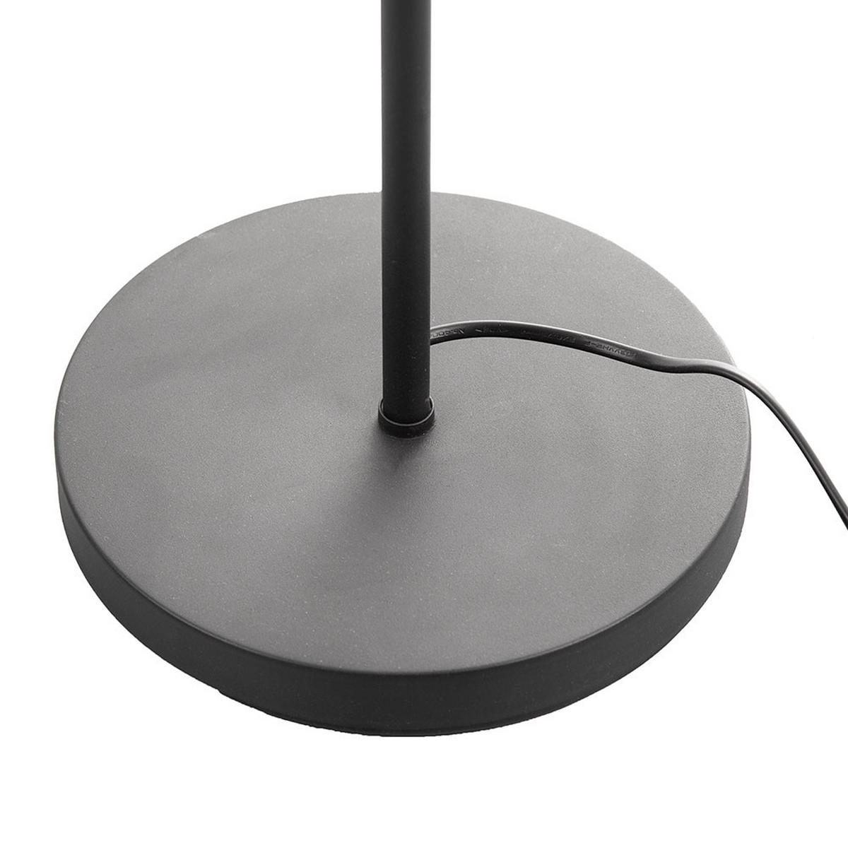 LED STEHLEUCHTE Metall Braun Käfig-Design - Braun, Metall (30/30/154cm) - Nowa