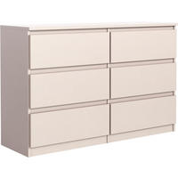 KOMMODE 140 Cashmere 138,5x39x78,5 cm - Kaschmir, Holzwerkstoff (138.5/78.5/39cm) - Mobelsta