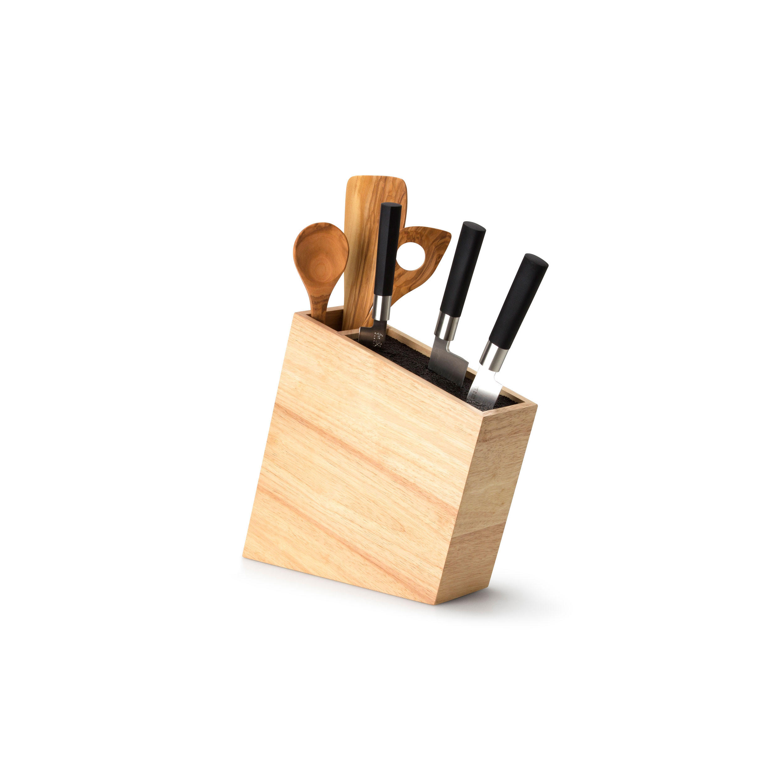 Continenta Messerblock, Braun 9x28x31 cm