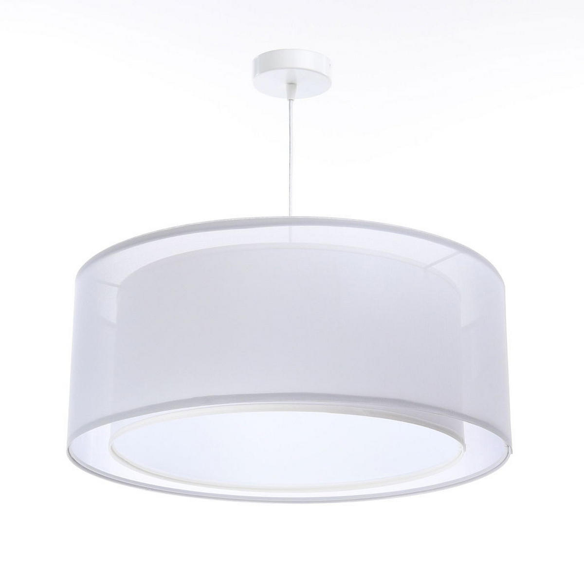 HÄNGELEUCHTE Grau 60/22 cm - Grau, Kunststoff (60/1.5/22cm) - ONZENO