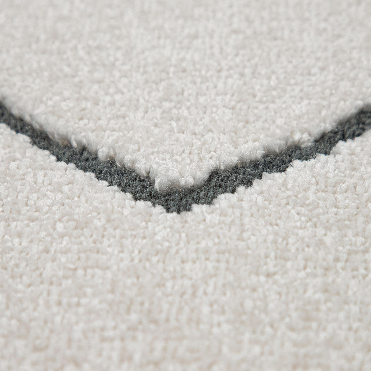 KURZFLORTEPPICH 80/150 cm Haral 785 - Weiß, Textil (80/150cm) - Paco Home