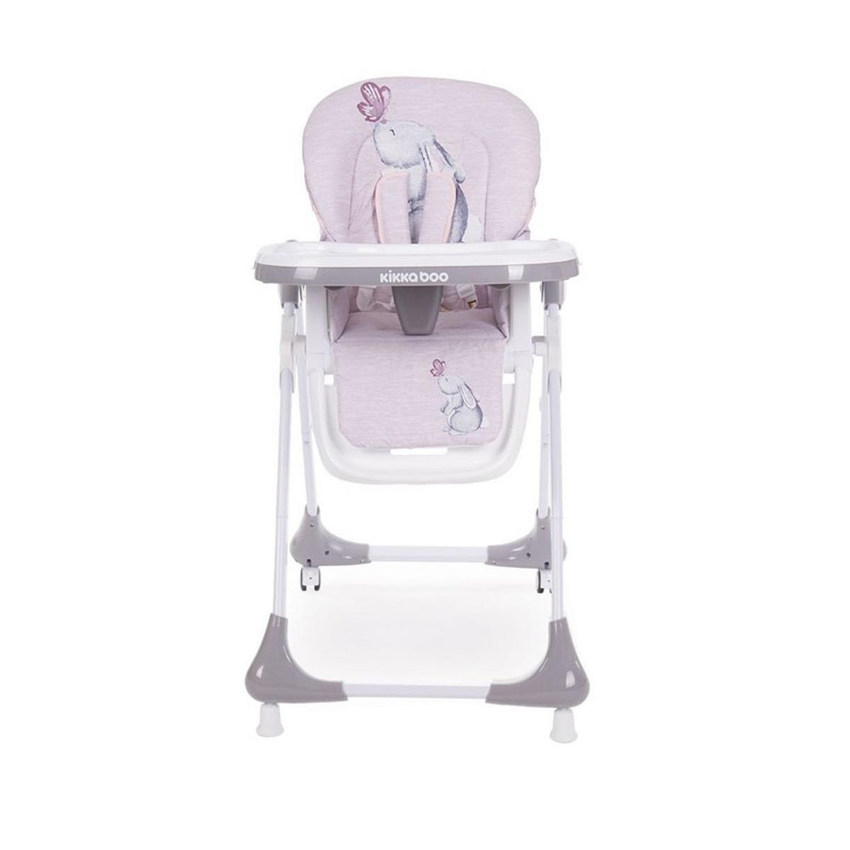 HOCHSTUHL Sweet rosa Rückenlehne verstellbar, Becherfassung Tisch abnehmbar - Rosa, Kunststoff (82/104/52cm) - Kikka boo