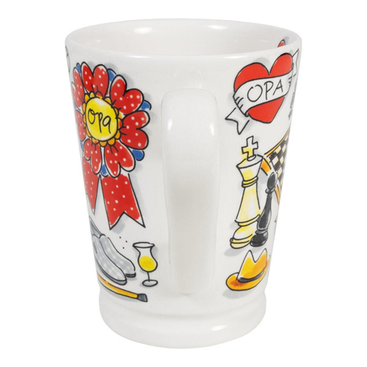 MAZAGRAN-BECHER Großvater in Bunt - 500 ml - Multicolor, Keramik (0.5L) - Blond Amsterdam