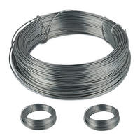 3XBINDEDRAHT - Silberfarben, Metall (0.1cm) - Relaxdays