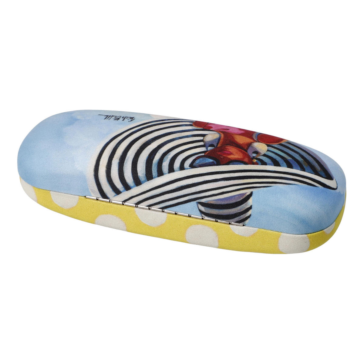BRILLENETUI mit Tuch Trish Biddle - Summer Girl, Kunststoff, Bunt - Multicolor, Kunststoff (6/4.5/16cm) - Goebel