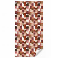 TAPETE - Geometrie - Modern - Retro - 100x200 cm - Multicolor, Papier (100/200cm) - OnlyWow