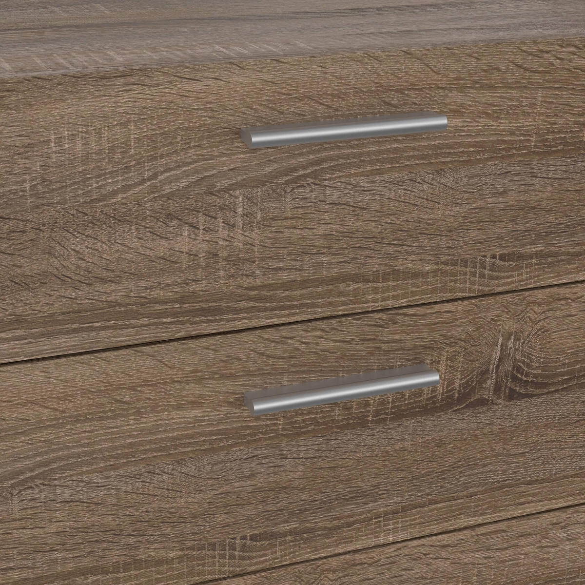 KOMMODE Eiche 40/140/81.7 cm - Braun, Holzwerkstoff (140/82/40cm) - DMORA