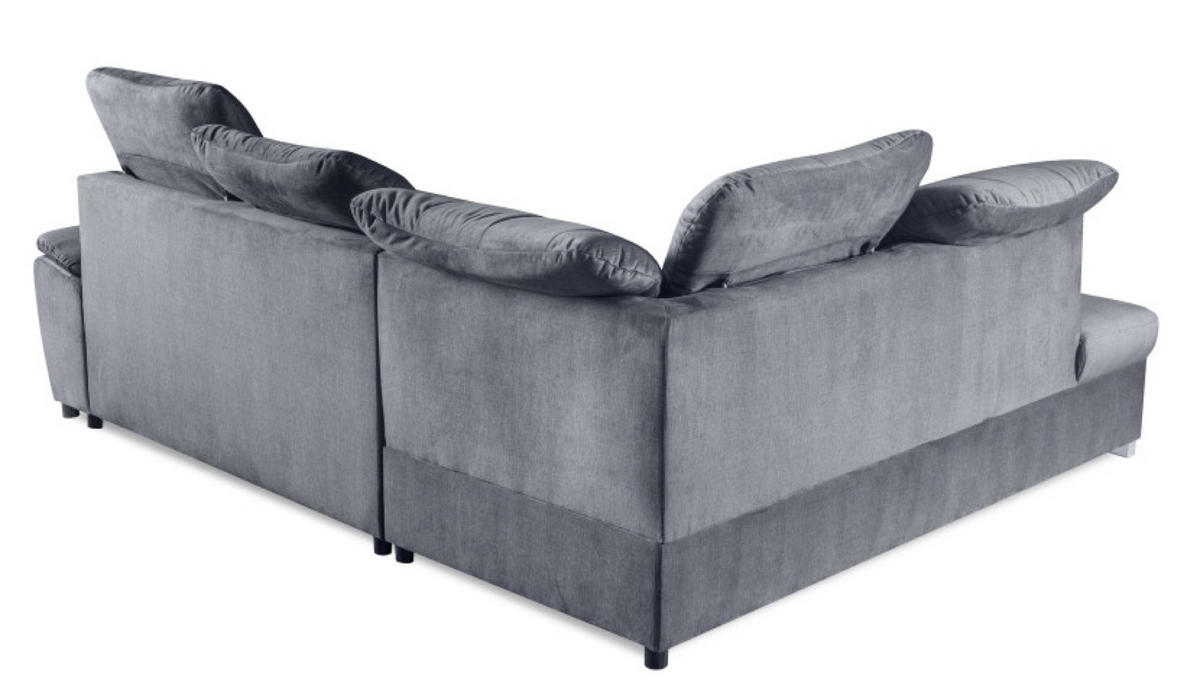 ECKSOFA Grau BON Links - Grau, Textil (263/200cm) - Sepro Meble