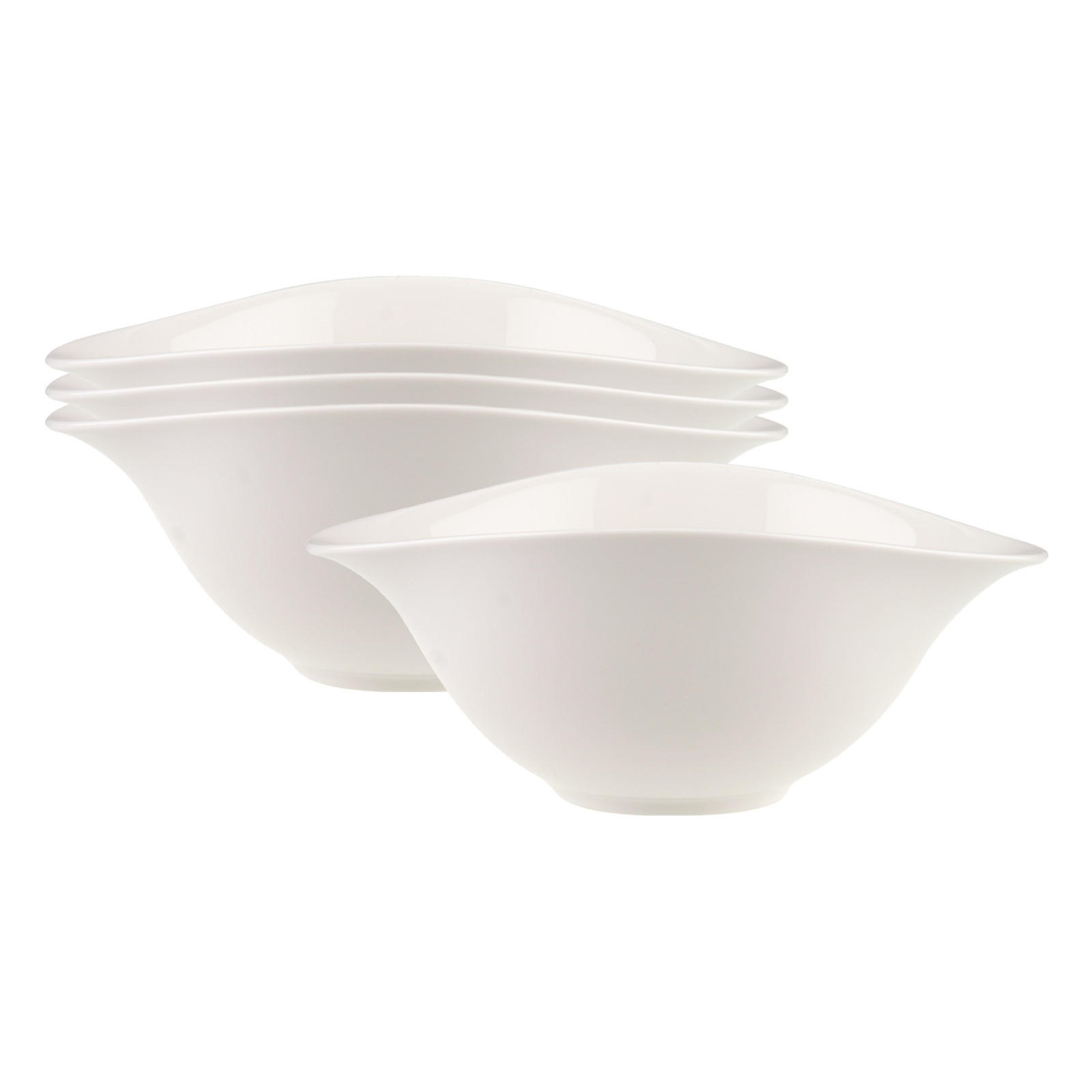 SALATSCHALEN Vapiano weiß 780 ml 4er Set - Weiß, Keramik (1cm) - Villeroy & Boch