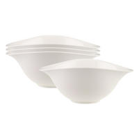 SALATSCHALEN Vapiano weiß 780 ml 4er Set - Weiß, Keramik (1cm) - Villeroy & Boch