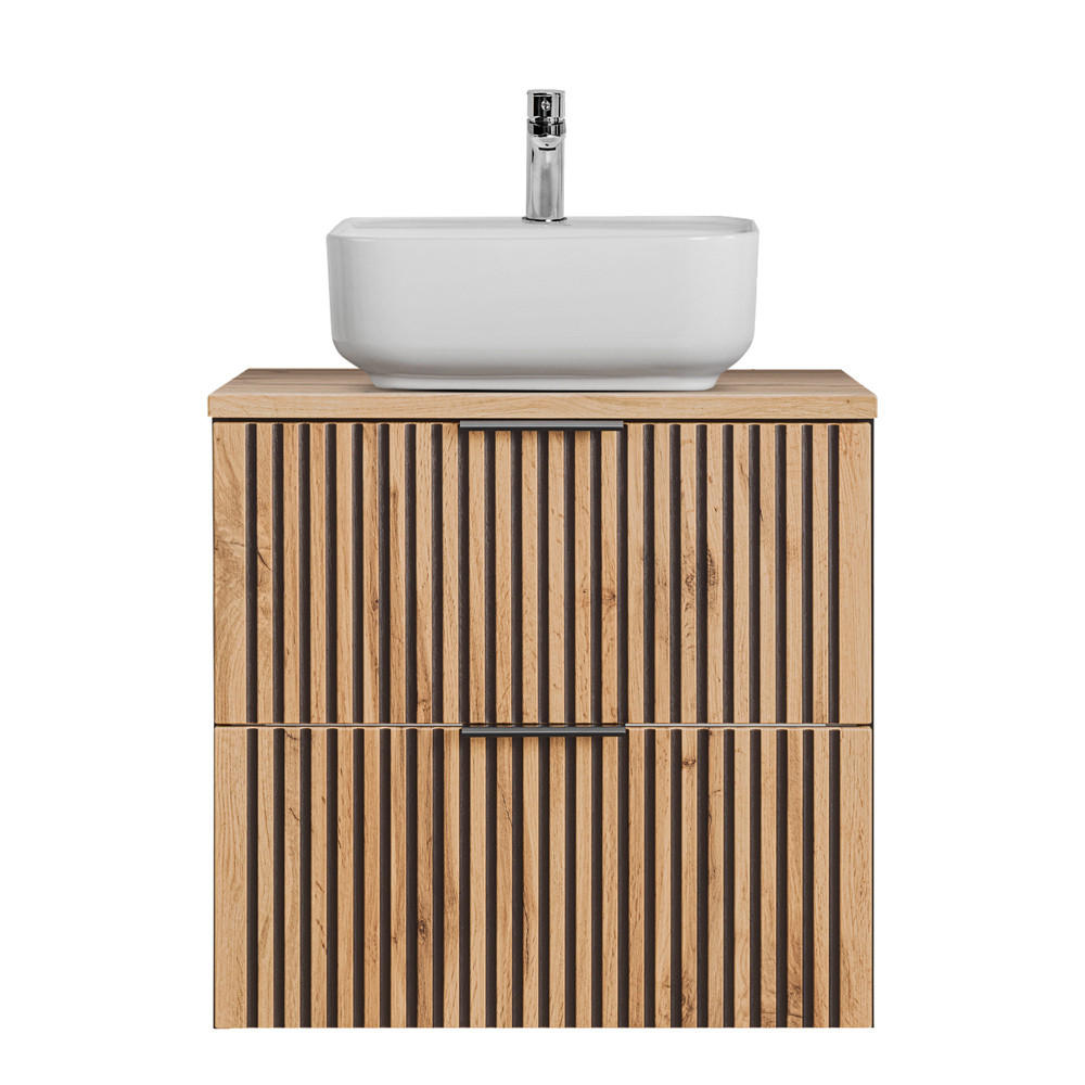 Lomado Waschtisch Braun 61x73x47 cm