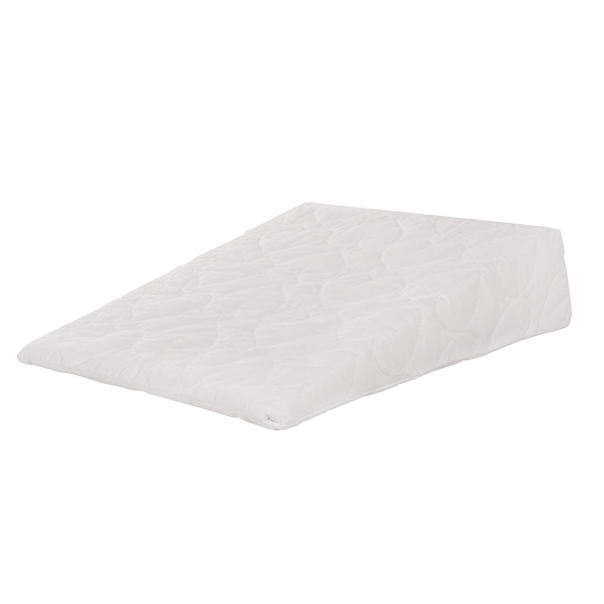 KEILKISSEN 30 x 35 cm - Höhe 8,5cm - Weiß, Textil (35/30cm) - Roba