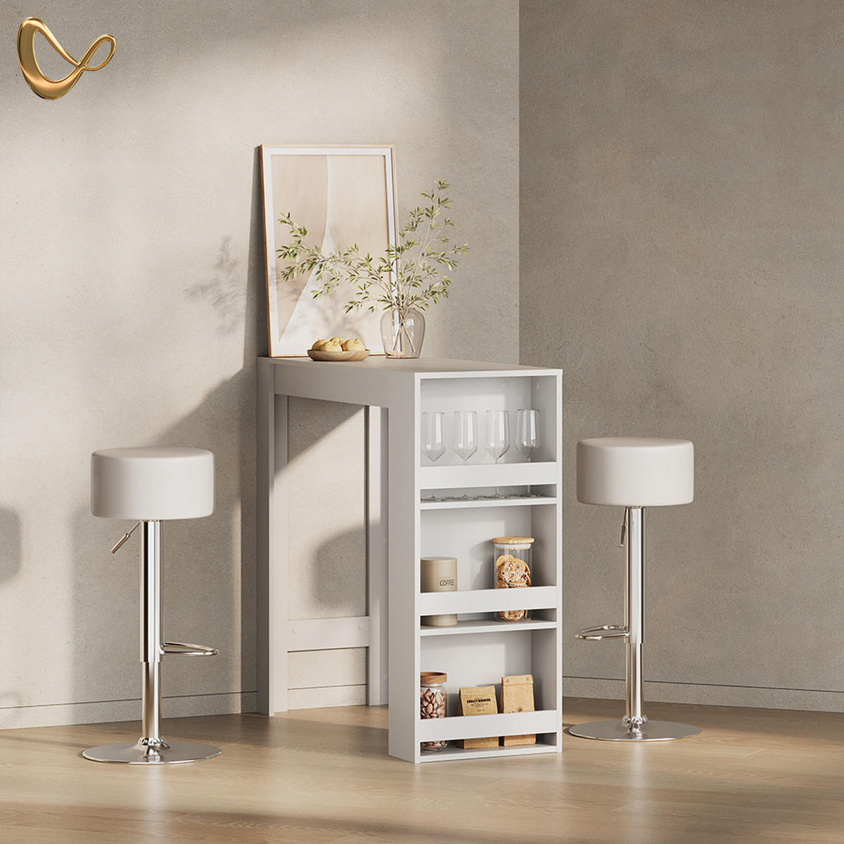 BARTISCH Regusa Weiß 45 x 110 cm - Weiß, Holzwerkstoff (110/45/106cm) - Livinity®