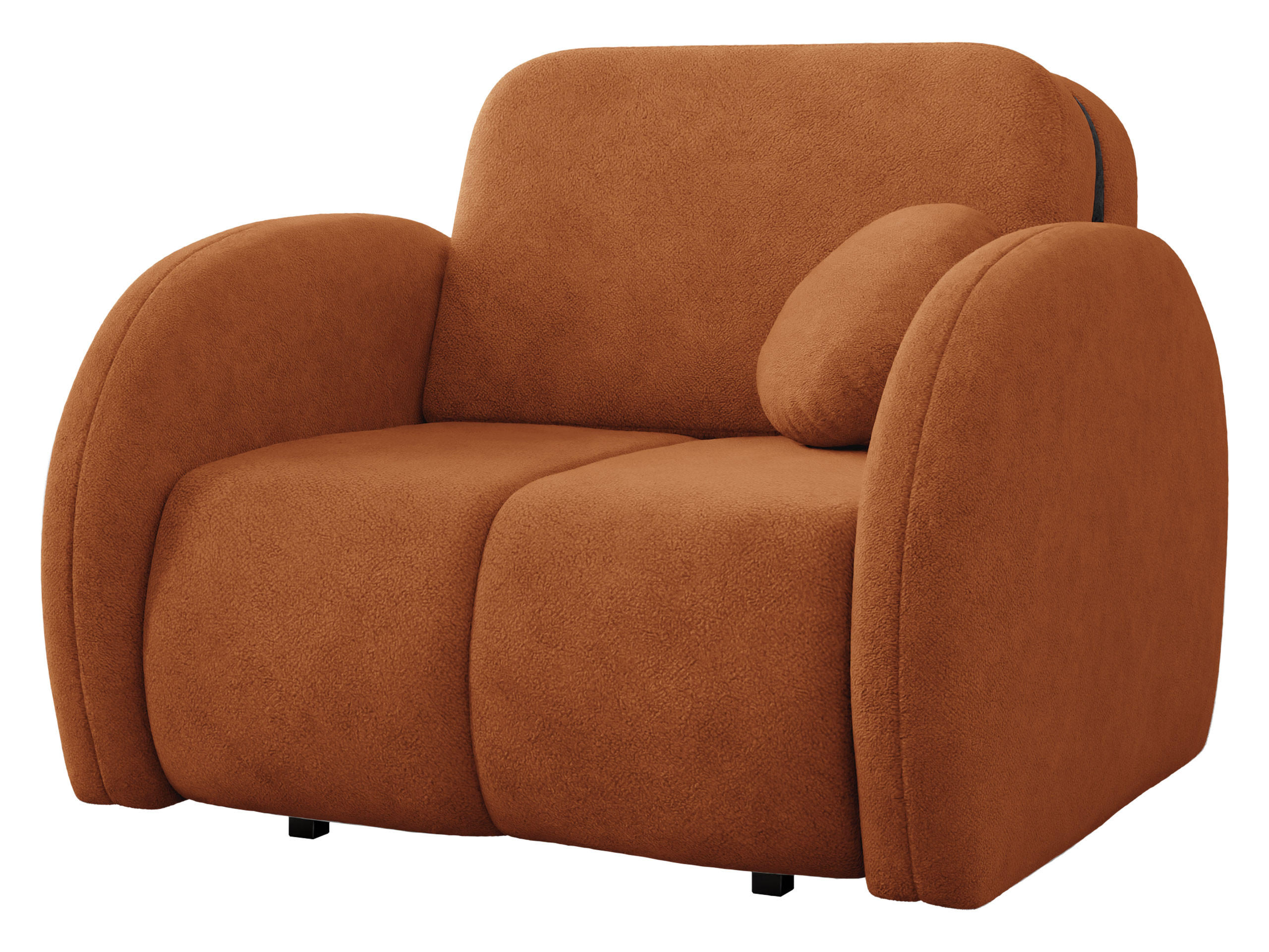 SCHLAFSOFA Viva Comfy I - Schwarz/Braun, Holz/Textil (102/85/103cm) - MIRJAN24