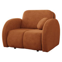 SCHLAFSOFA Viva Comfy I - Schwarz/Braun, Holz/Textil (102/85/103cm) - MIRJAN24