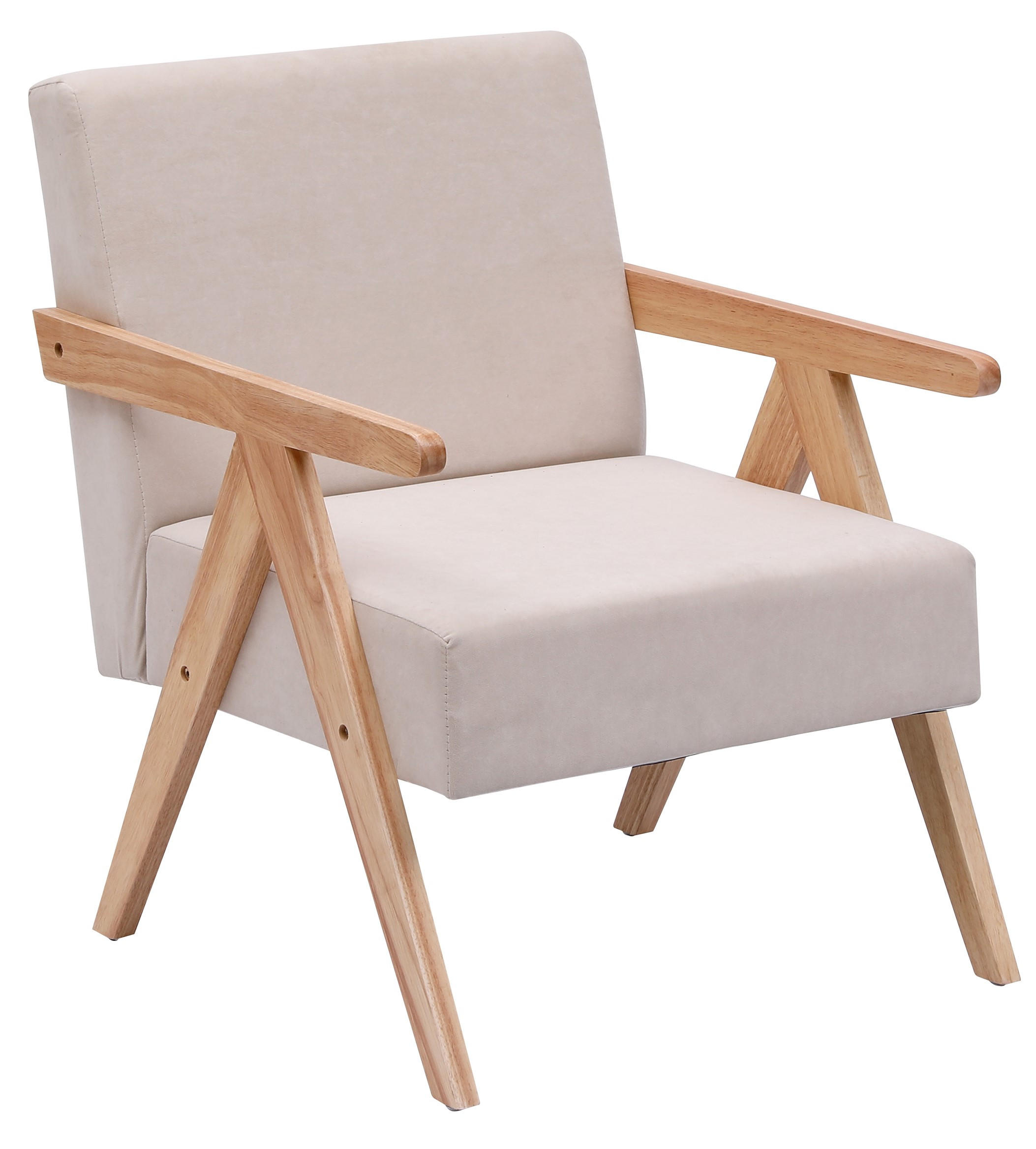 Nordlys Sessel Beige 64x80x60 cm