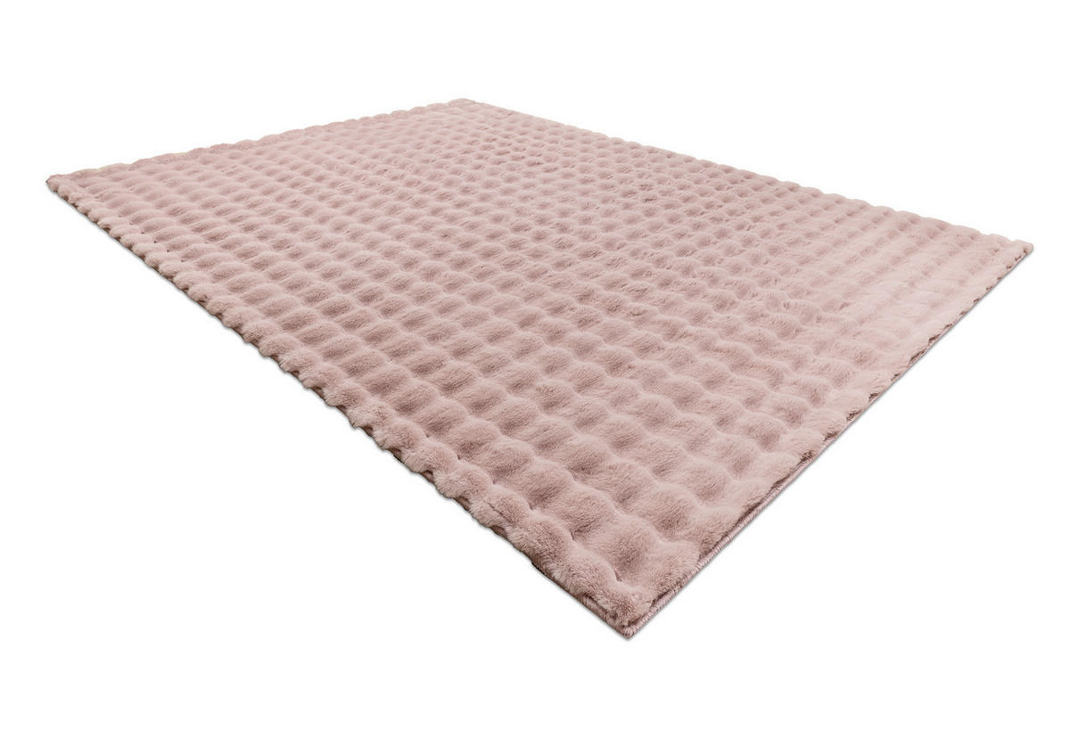 TEPPICH Bubble 160/220 cm - Pink, Textil (160/220cm) - rugsX