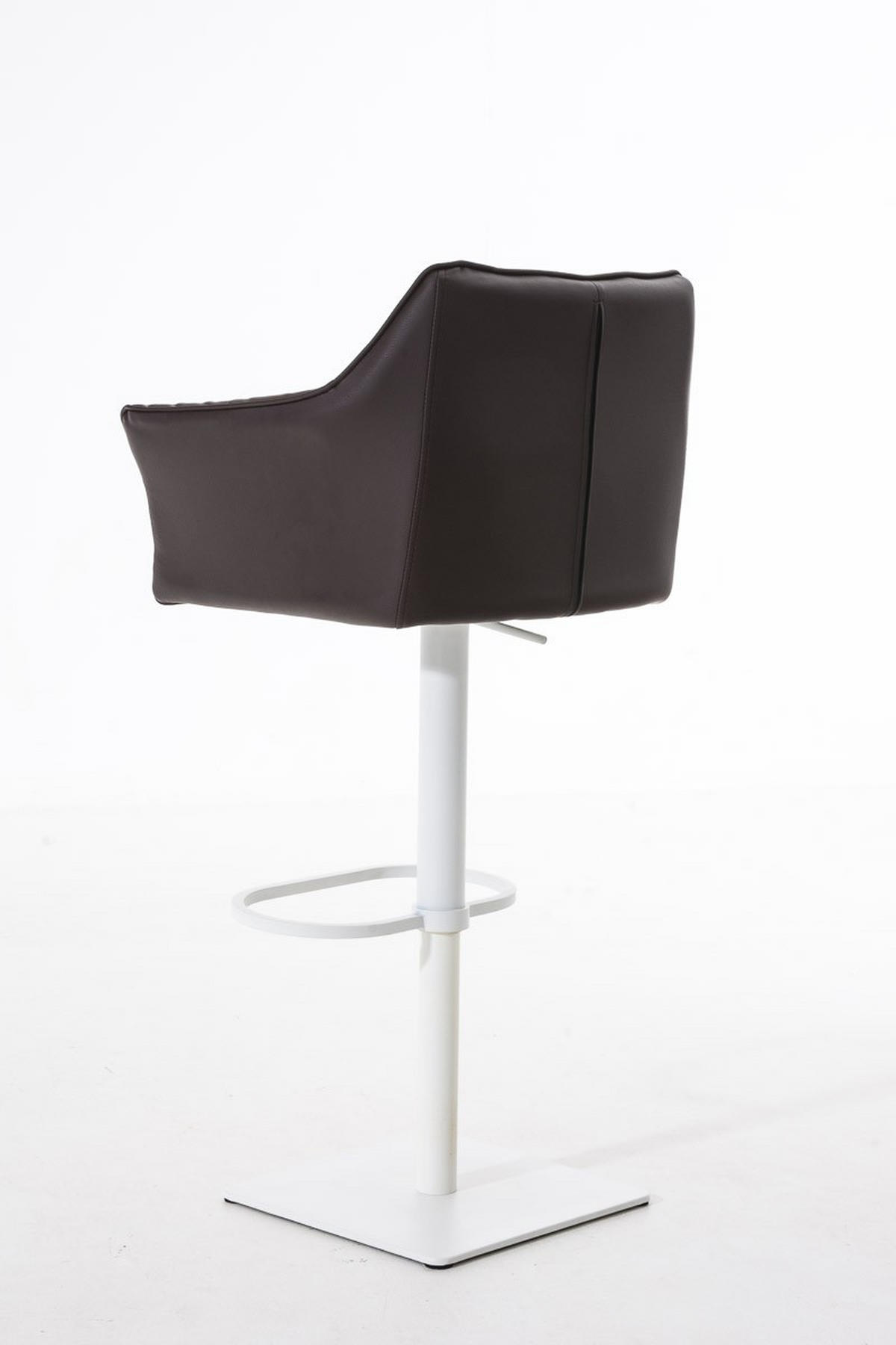 BARHOCKER Damaso 88x64x45 cm braun - Braun, Leder (64/88/45cm) - furnicato