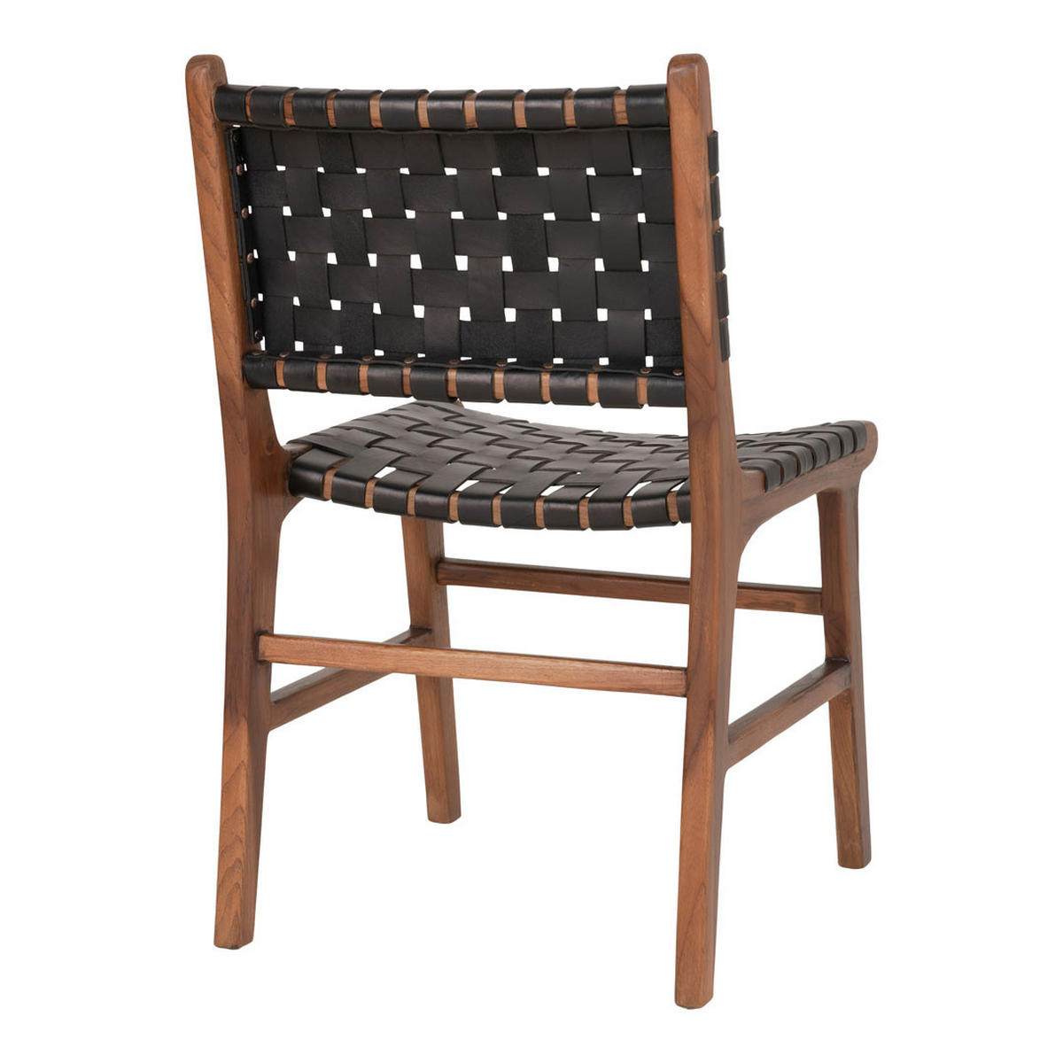 STUHL 2er-Set natur, schwarz - Braun, Holzwerkstoff (53/87/51cm) - ebuy24