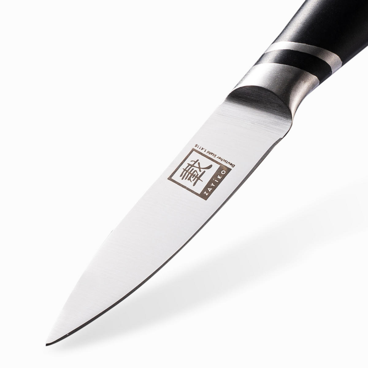 OFFICEMESSER 8,5 cm - Schwarz, Metall (20cm) - Zayiko