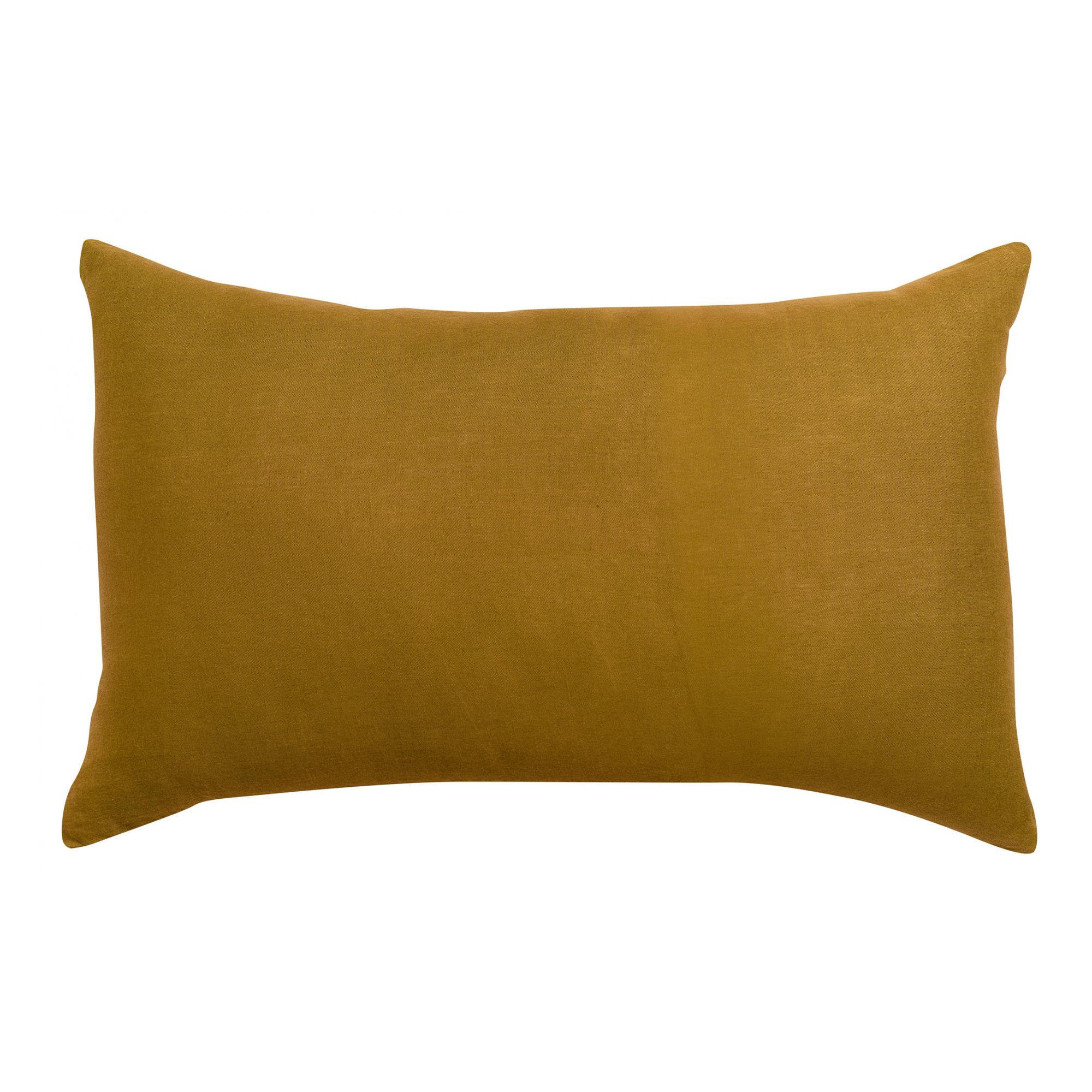 KISSENBEZUG Zeff bronze 50 x 75 cm - Bronzefarben, Textil (50/75cm) - Vivaraise