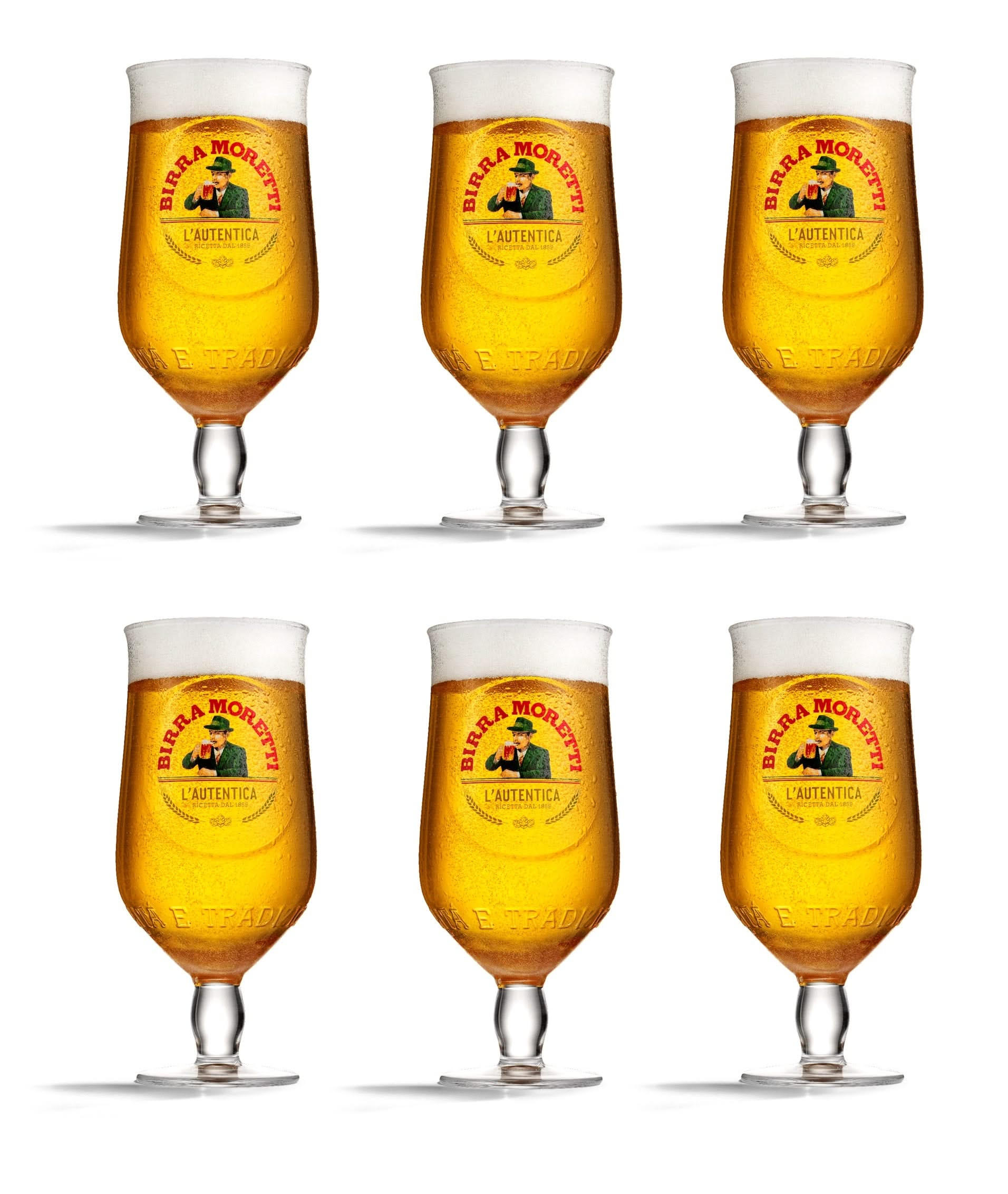 BIERGLAS 250 ml - 6 Stück - Transparent, Glas (0.25L)