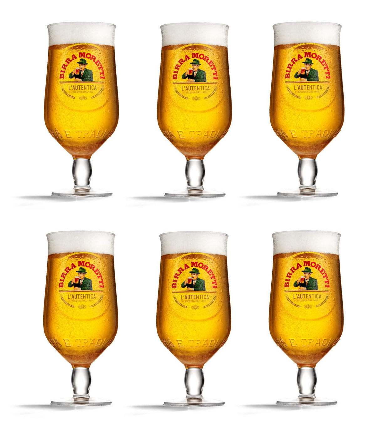 BIERGLAS 250 ml - 6 Stück - Transparent, Glas (0.25L)