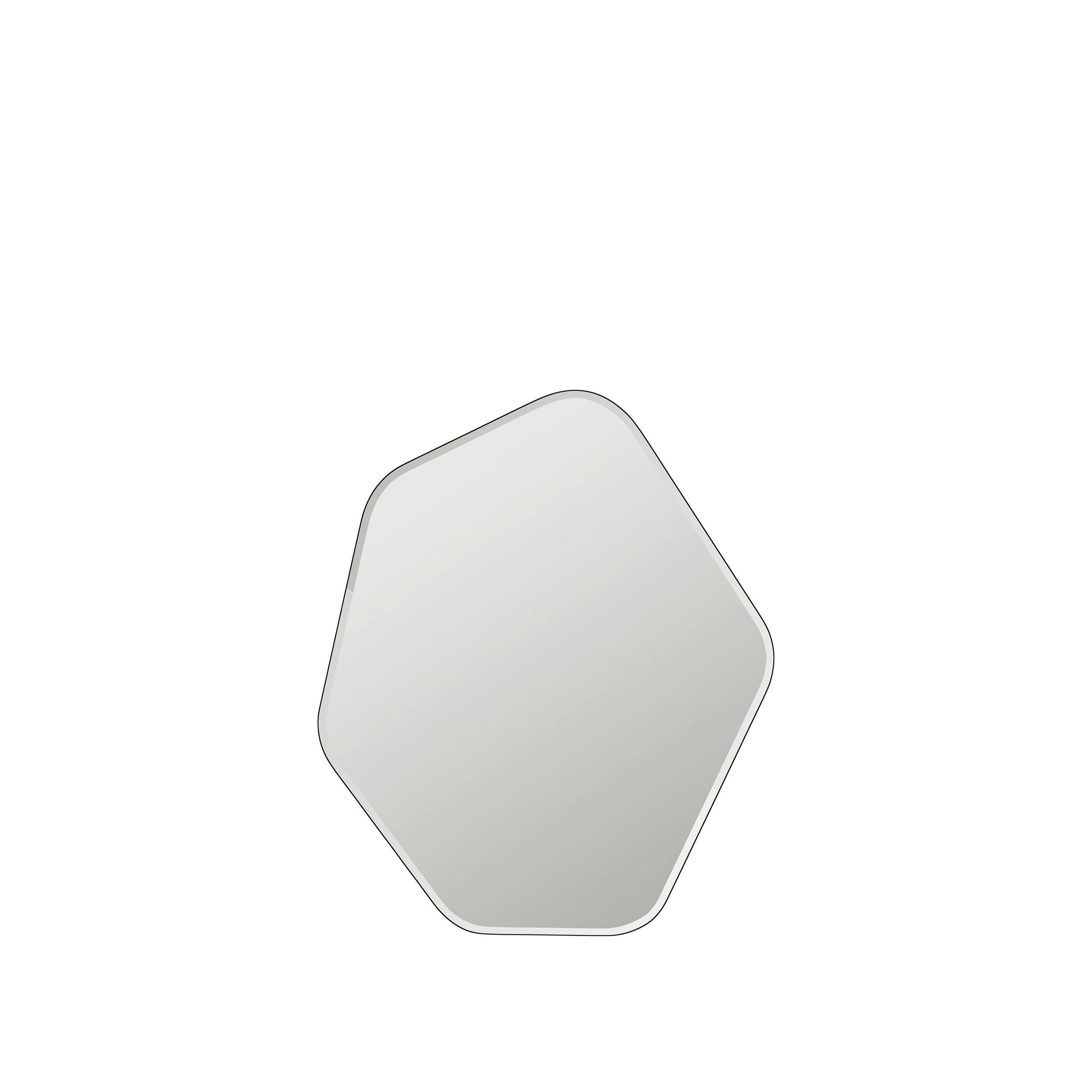 SPIEGEL Ruby 60 cm - Transparent, Glas (1.3/60/50cm) - Broste Copenhagen