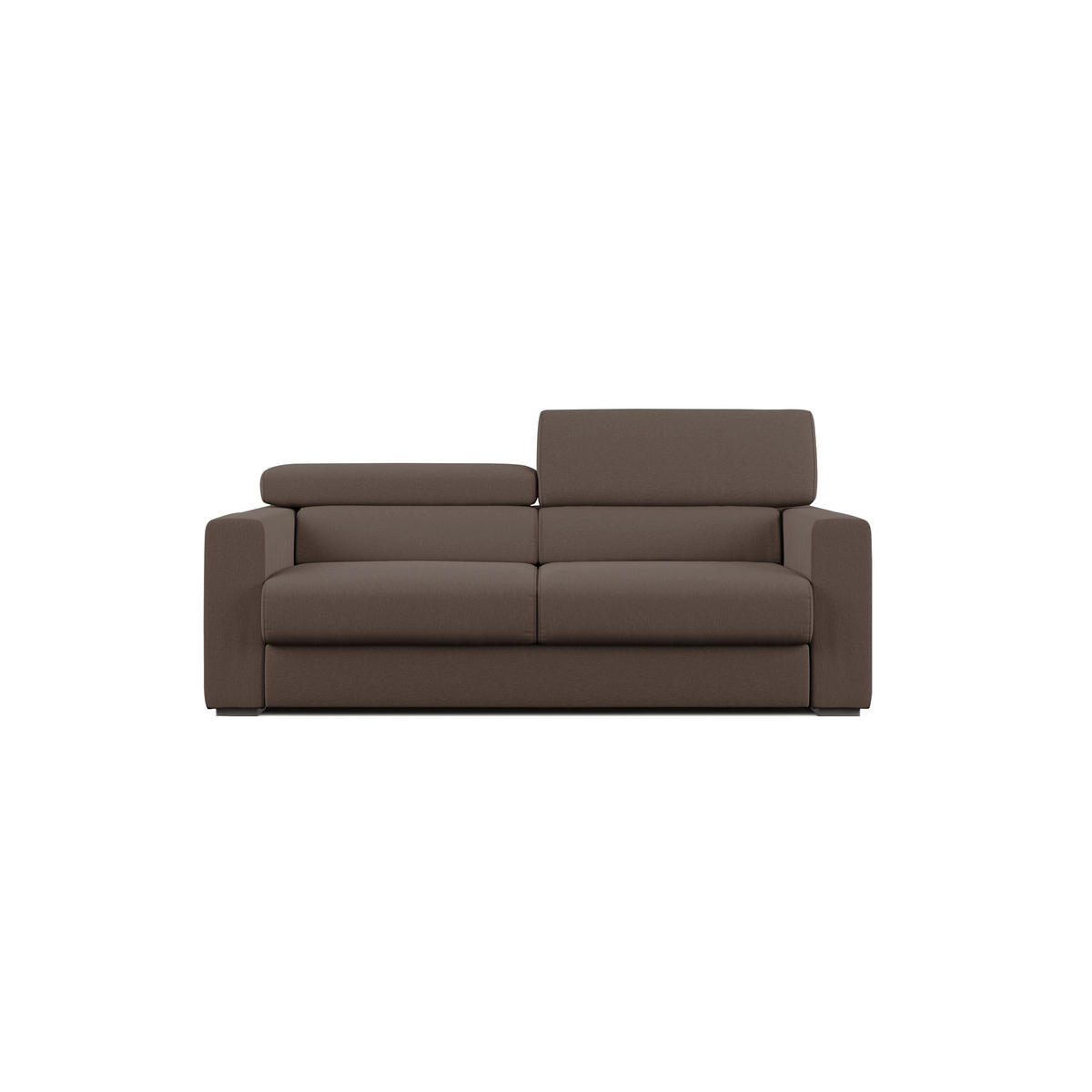 LINEARSOFA Dylan - Braun, Textil (188/89/100cm) - Divani.store