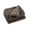 PLAID CUTIE - Plüsch - Dunkelgrau - 180/130/3 cm - Grau, Textil (130/180cm) - J-Line