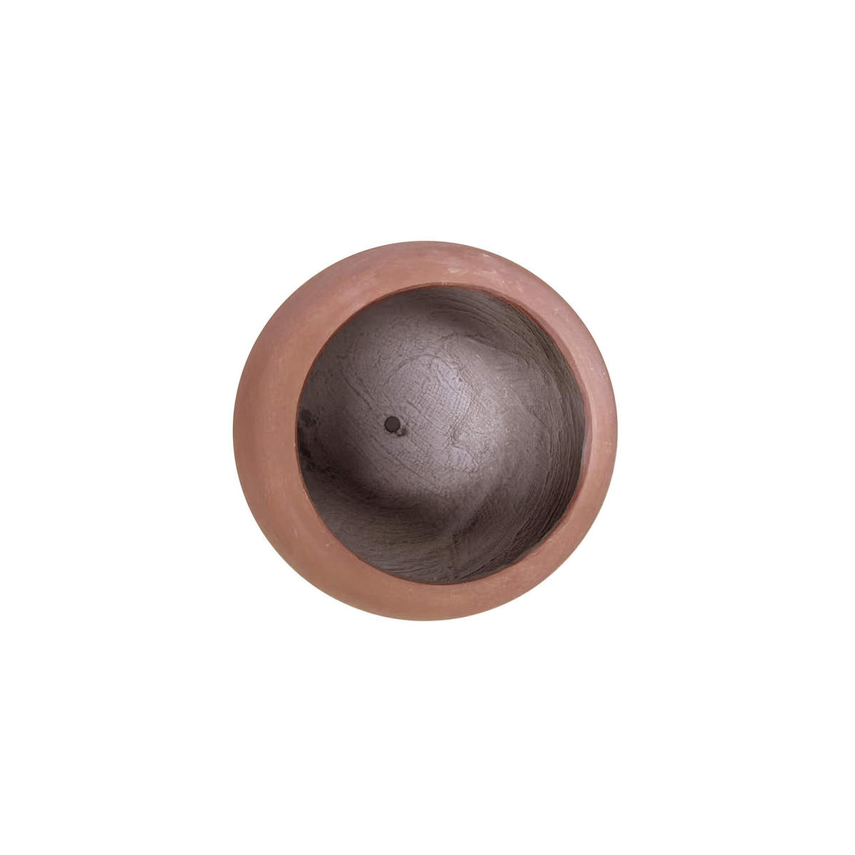 PFLANZENTOPF Mocha braun 37/32,5/32,5 - Braun, Stein (37cm) - Mobili Rebecca
