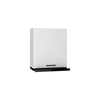 HÄNGESCHRANK W60/68 SLIM P/L OK.CZ - ARVION - Integrierter Dunstabzug - Weiß, Holz/Metall (60/68/30cm) - ROYAL24_MARKT