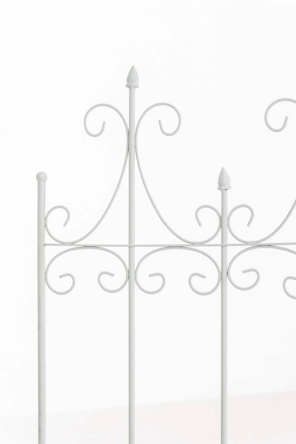 RANKGITTER Fliehs weiß - Weiß, Metall (100/150/2cm) - TPFLiving