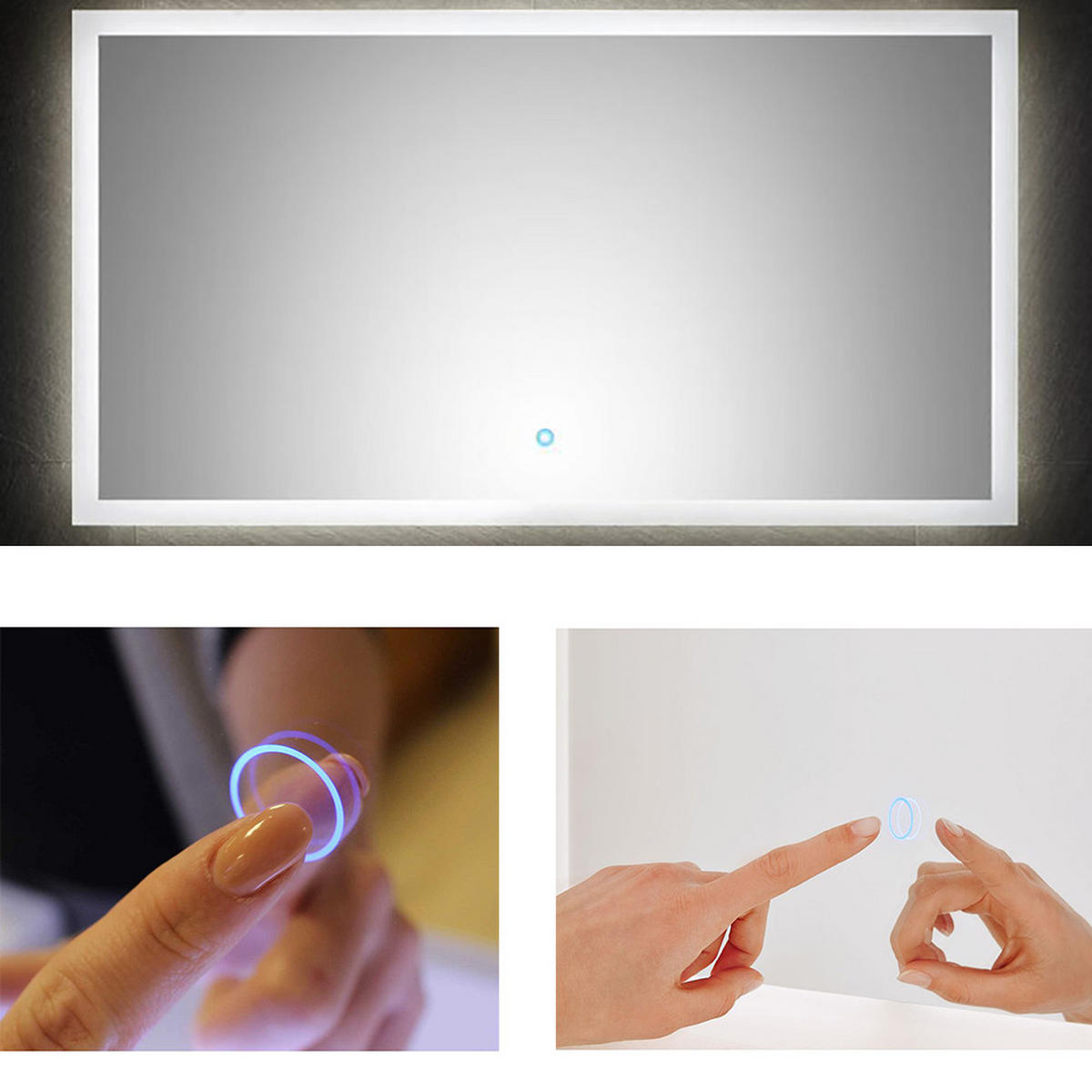 BADMÖBEL-SET 3-TLG. Xanten-56 - Braun, Holzwerkstoff (171/200/46cm) - Lomado