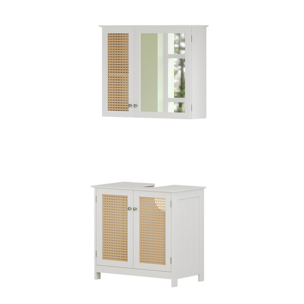 SET MOBILIER BAIE Rosario, Alb, 2 piese