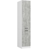 DULAP ÎNALT Alb, beton 205/40/57 - alb, compozit lemnos (40/205/57cm) - RAUMHIRSCH FURNITURE