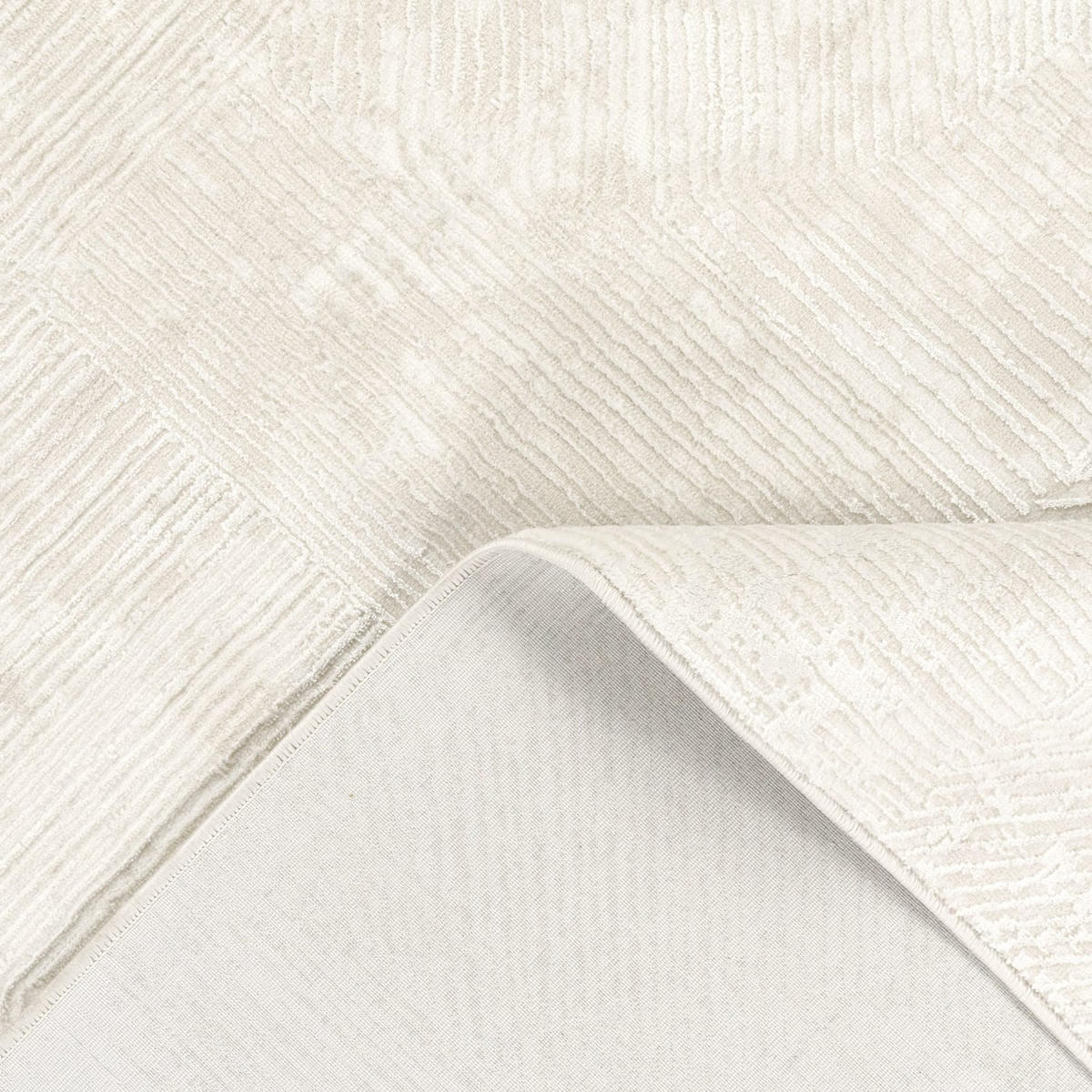 KURZFLORTEPPICH 80/150 cm Mykonos 871 - Creme, Kunststoff (80/150cm) - Paco Home