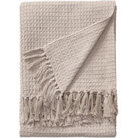 BAUMWOLLDECKE Amalia Ivory 125x150 cm - Creme, Textil (125/150cm) - benuta Pure