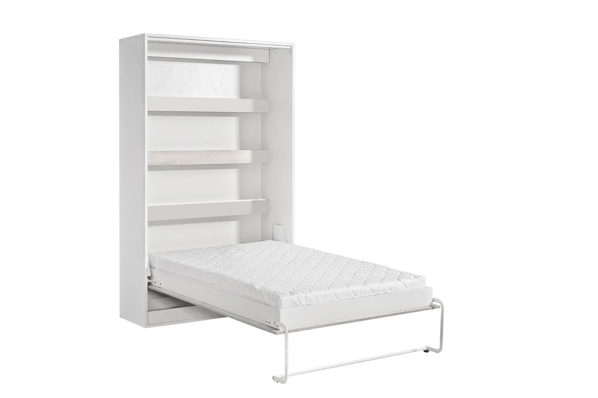 Kaiser Möbel SKLÁPĚCÍ POSTEL Perfekt 120x200 vertikální, spojuje design a funkčnost Bílá+Černá