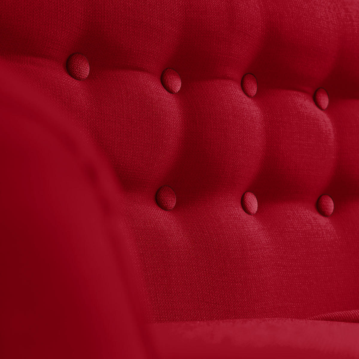 2-SITZER SOFA - Webstoff - Dunkelrot, Textil (148/76/67cm) - home24