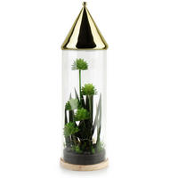 LED-LAMPE Bastien Gold 21.5/21.5/72 cm Kunstoff - Goldfarben, Kunststoff (21.5/21.5/72cm) - Mondex