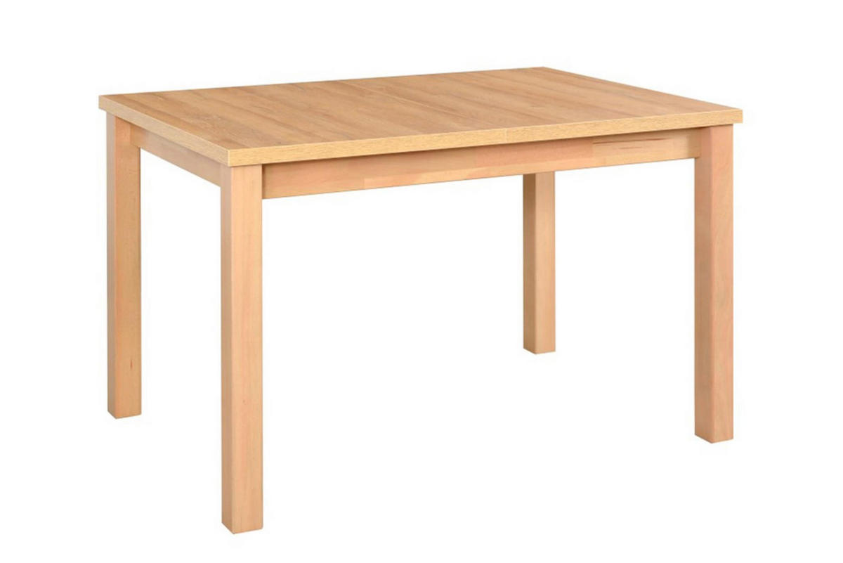 TISCH Max V Grandson Eiche, Klapptisch mit Holz Beine - Eichefarben, Holz/Holzwerkstoff (120/80/78cm) - Bettso