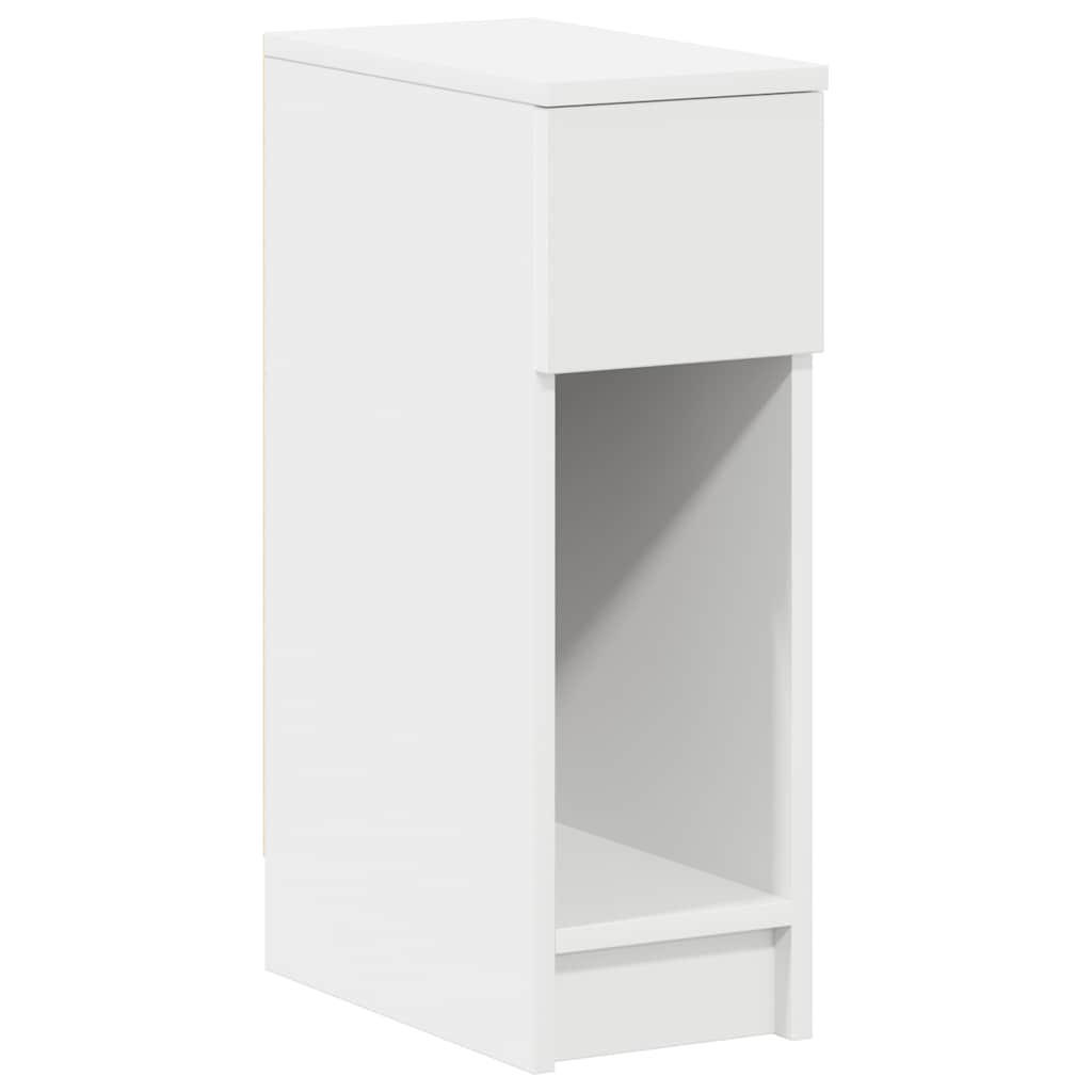 vidaXL Nachttisch Weiß 20x60x36 cm