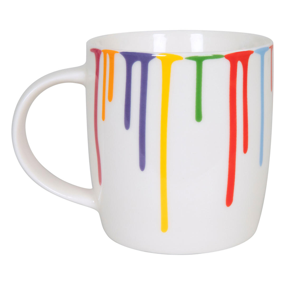 KAFFEEBECHER KCB 275 Rainbowdrops - Naturfarben, Keramik (0.35L) - Könitz
