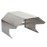 MÄHROBOTER-GARAGE 41x60x70cm Metall Edelstahl - Grau, Metall (60/41/70cm) - PROREGAL