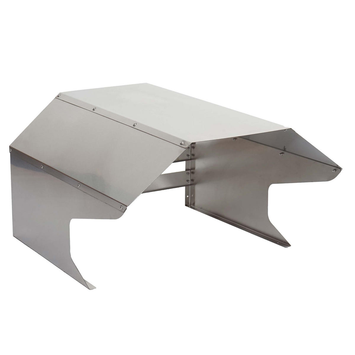 MÄHROBOTER-GARAGE 41x60x70cm Metall Edelstahl - Grau, Metall (60/41/70cm) - PROREGAL