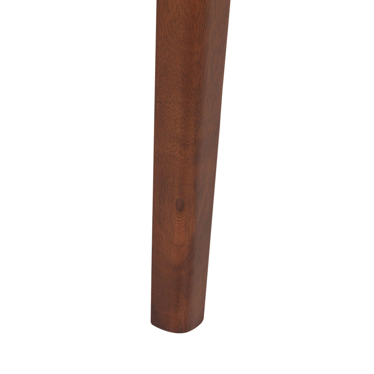 ESSZIMMERSTUHL 2er-Set Dunkler Holzfarbton Alvin - Dunkelbraun/Schwarz, Holz (44/90/53cm) - Beliani