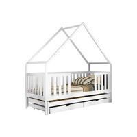 HAUSBETT Magic - Weiß, Holz (90/200cm) - MIRJAN24