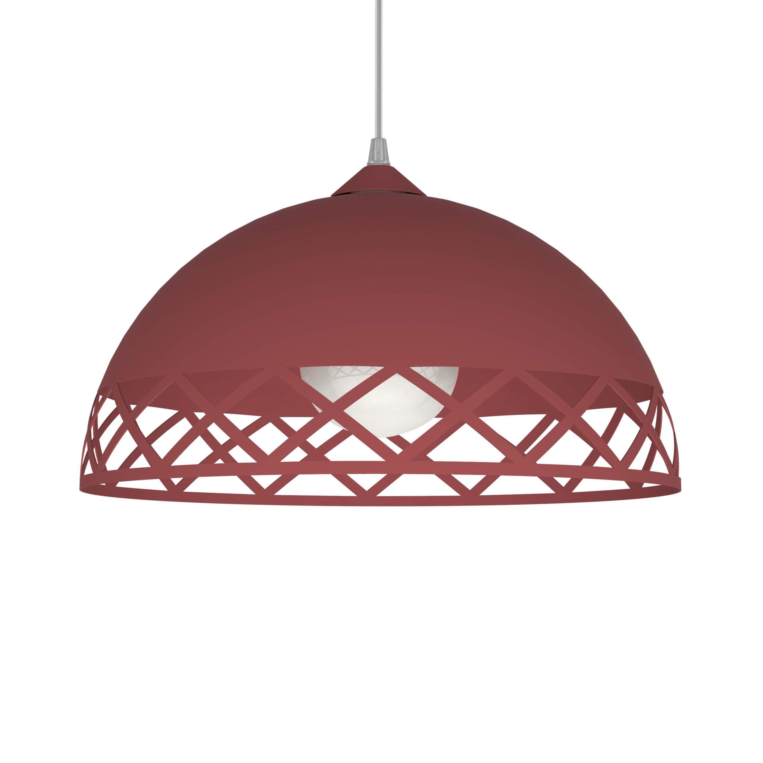 Lumicom Hängeleuchte Rot 40x20x20 cm