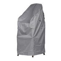 SCHUTZHÜLLE für Stapelstühle / Klappsessel SHP-20007 - Grau, Kunststoff (68/150/98cm) - mehr Garten